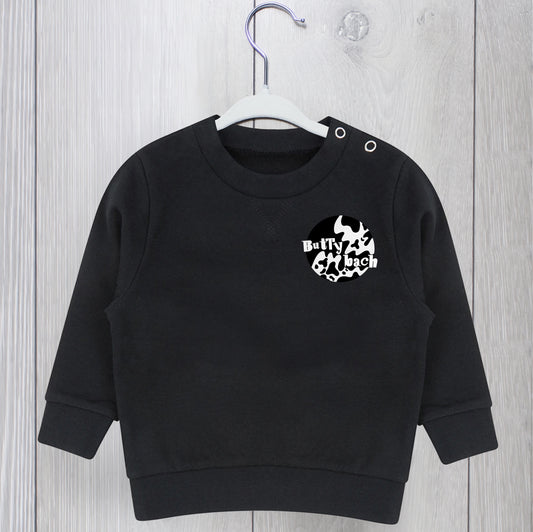 Babies, Toddler & Children - Black ‘Lovely day for a milk’ Sweatshirt