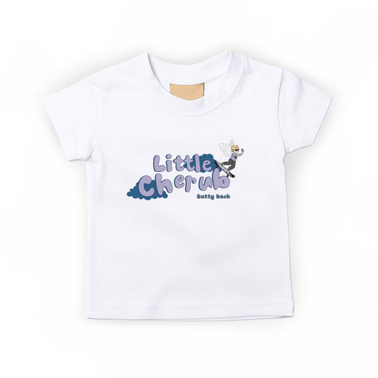White ‘Little Cherub’ kids T-shirt
