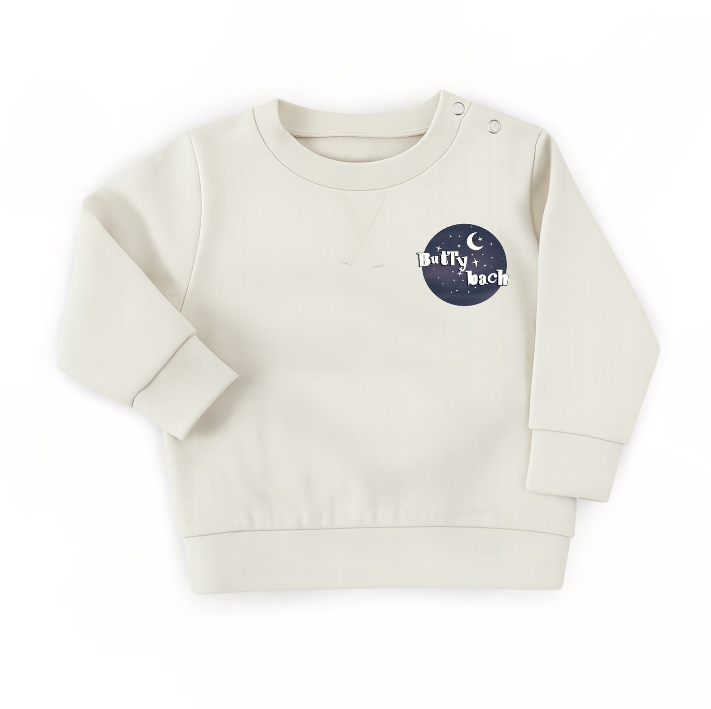 Cream ‘Celestial Dragon’ Kids Sweatshirt