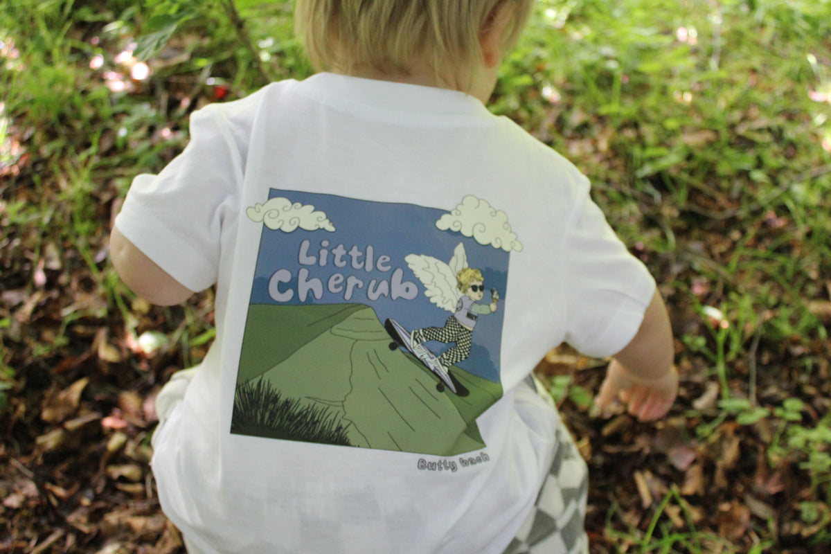 White ‘Little Cherub’ kids T-shirt
