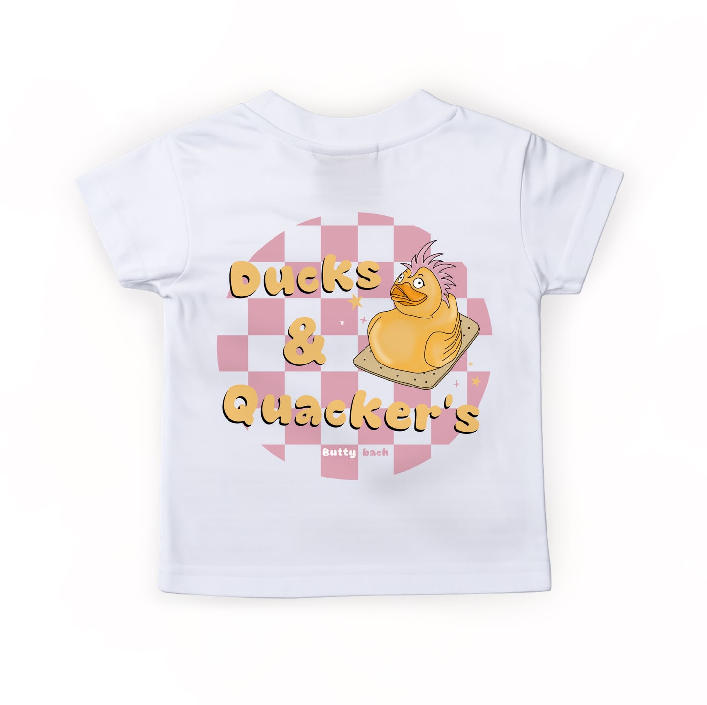 Pink ‘Ducks & Quackers’ Kids T-shirt