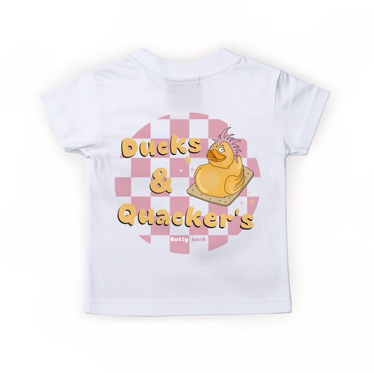 Pink ‘Ducks & Quackers’ Kids T-shirt
