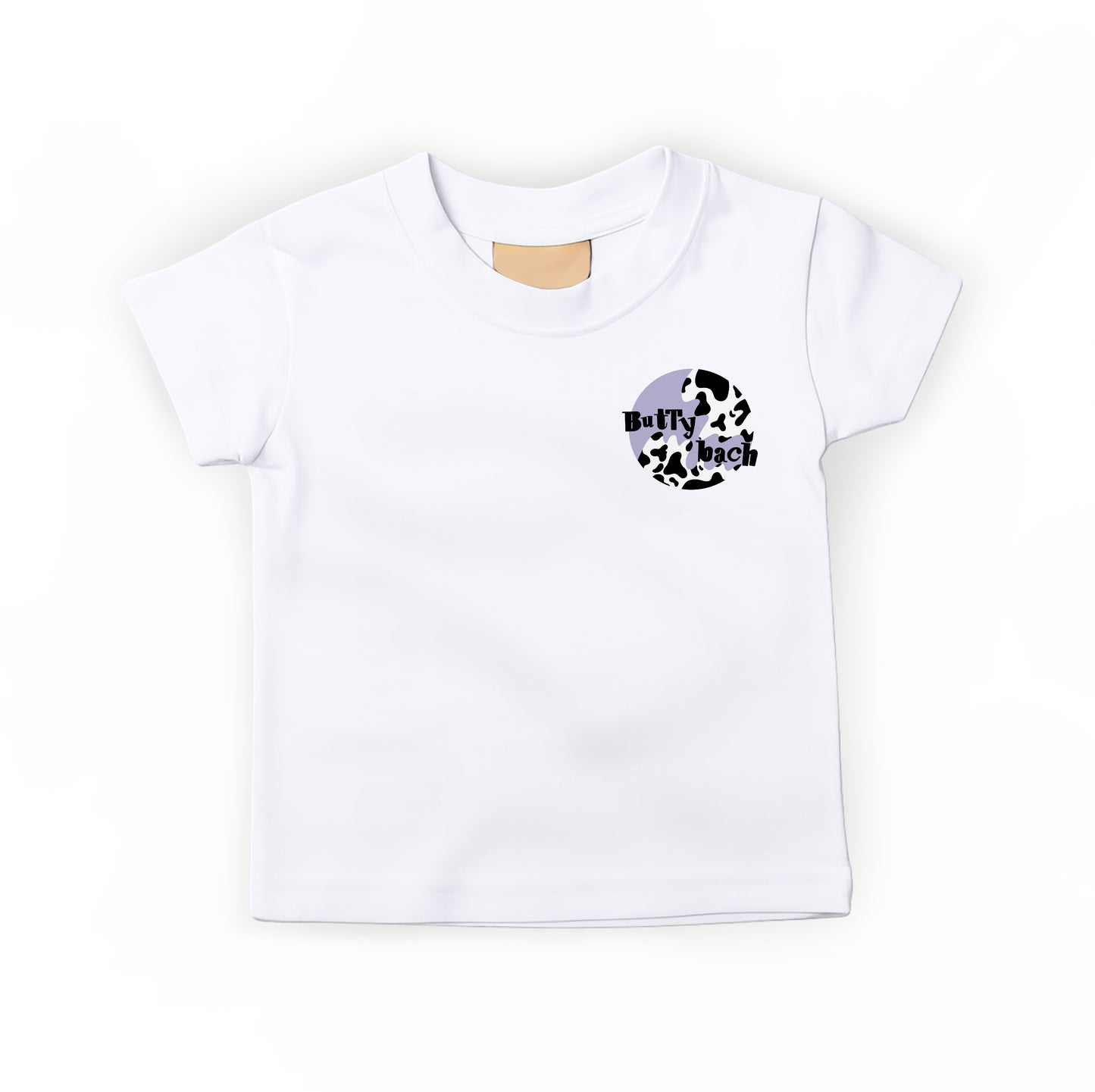 Lilac ‘It’s a lovely day for a milk’ Kids T-shirt
