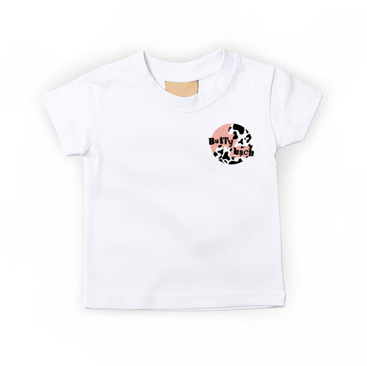 Pink ‘It’s a lovely day for a milk’ Kids T-shirt