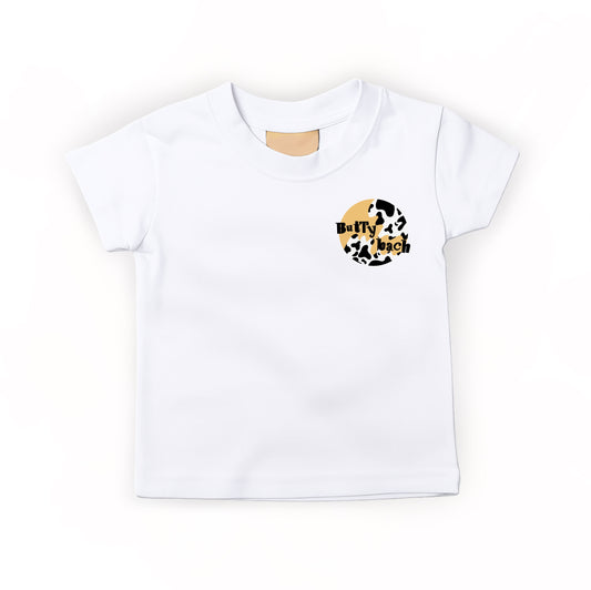 Yellow ‘It’s a lovely day for a milk’ Kids T-shirt