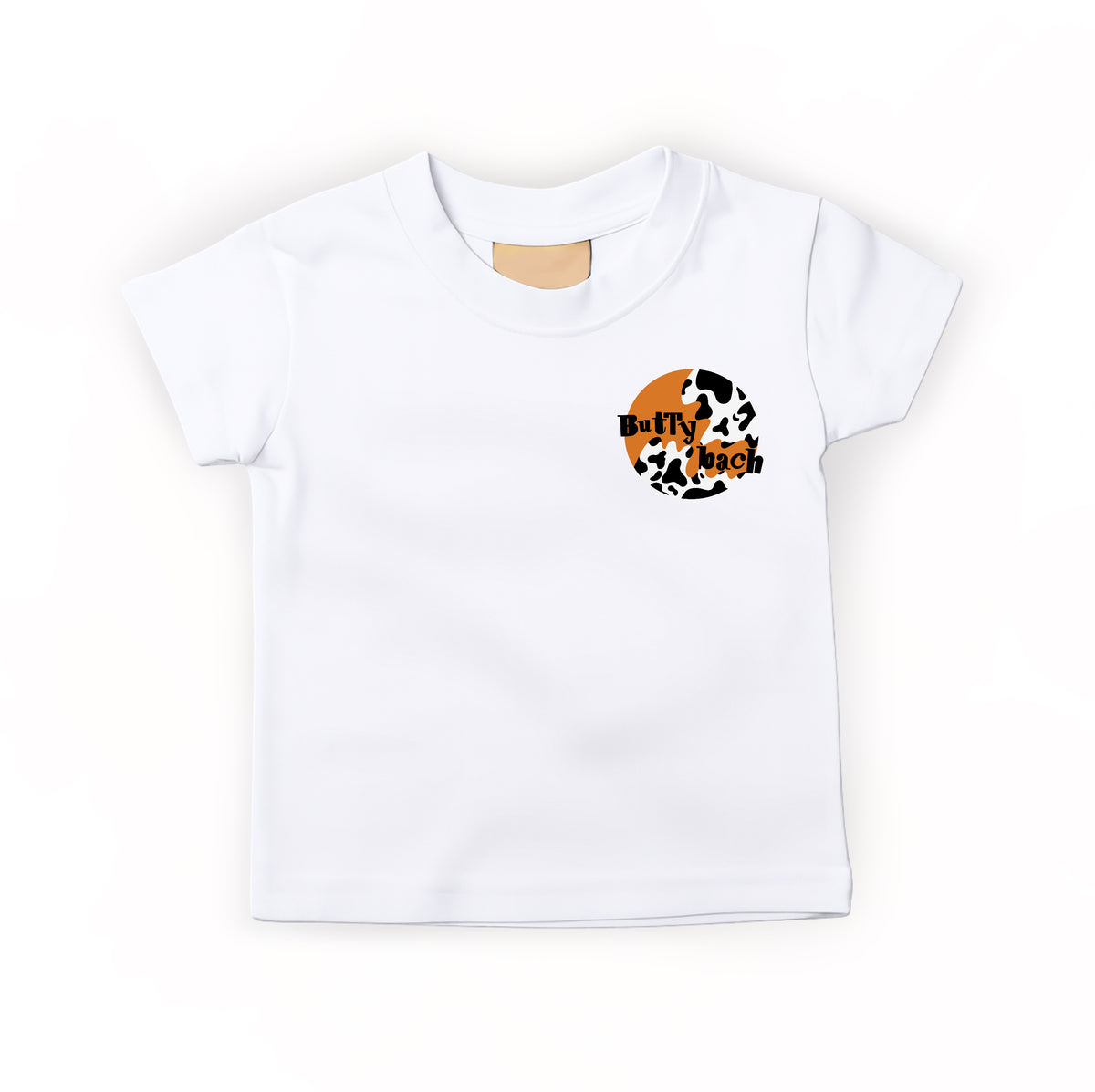 Orange ‘It’s a lovely day for a milk’ Kids T-shirt