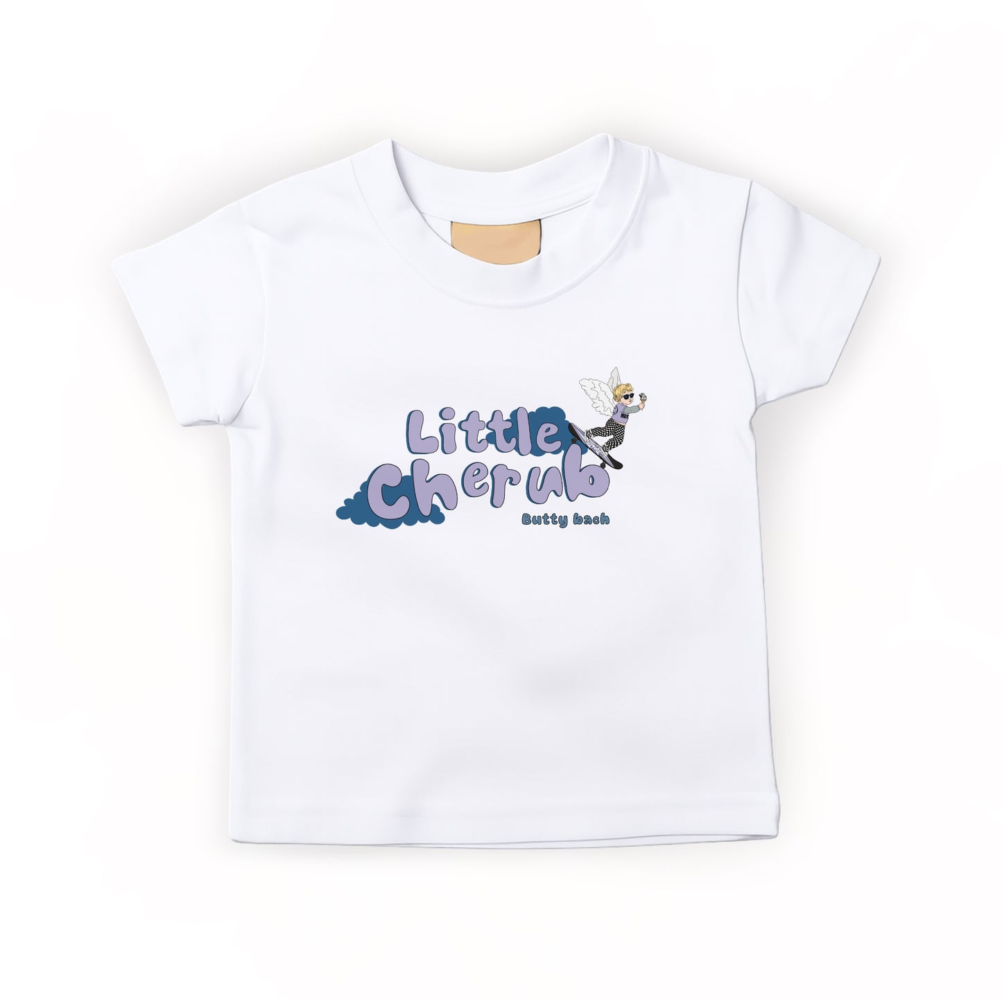 White ‘Little Cherub’ kids T-shirt