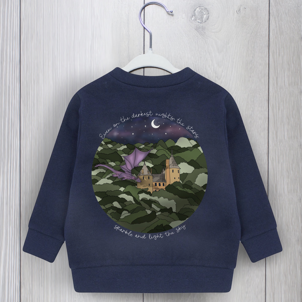 Babies, Toddler & Children - Navy ‘Celestial Dragon’ Sweatshirt