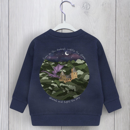 Babies, Toddler & Children - Navy ‘Celestial Dragon’ Sweatshirt